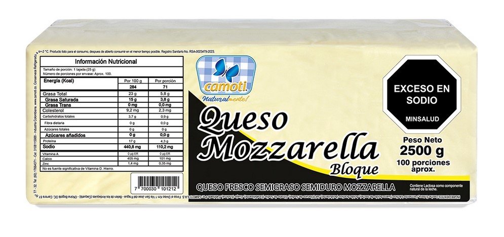 Queso Mozzarella